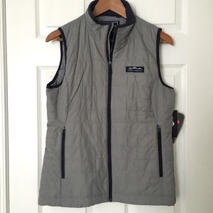 NWT Lauren James Ellison grey Preptec vest